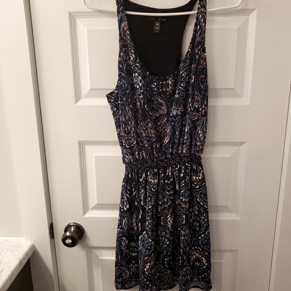 Aqua racerback dress - Picture 1 of 3